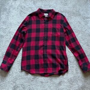 Men’s Truly Buffalo Plaid Cotton Flannel Shirt | Size: L